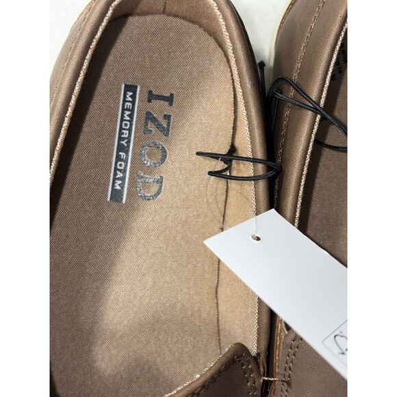 IZOD Seapoint Slip On Shoes Men’s 11 Tan Memory Foam Lightweight Loafer main image 14